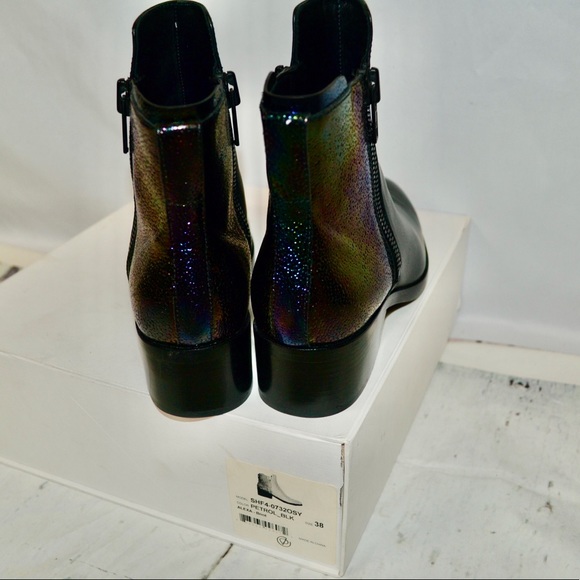 NIB‼️3.1 Phillip Lim Alexa Petrol Blk Leather Boot - Picture 6 of 12